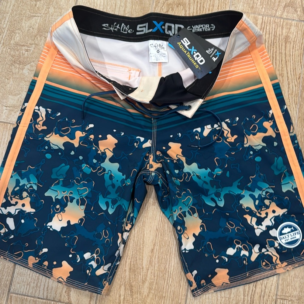 Salt life slx anti rash swim trunks